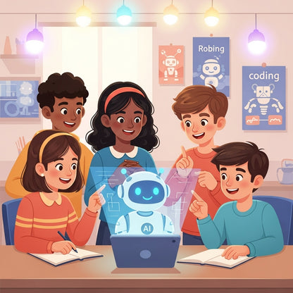 اصنع من طفلك عبقري المستقبل مع أول دورة عربية في الذكاء الاصطناعي