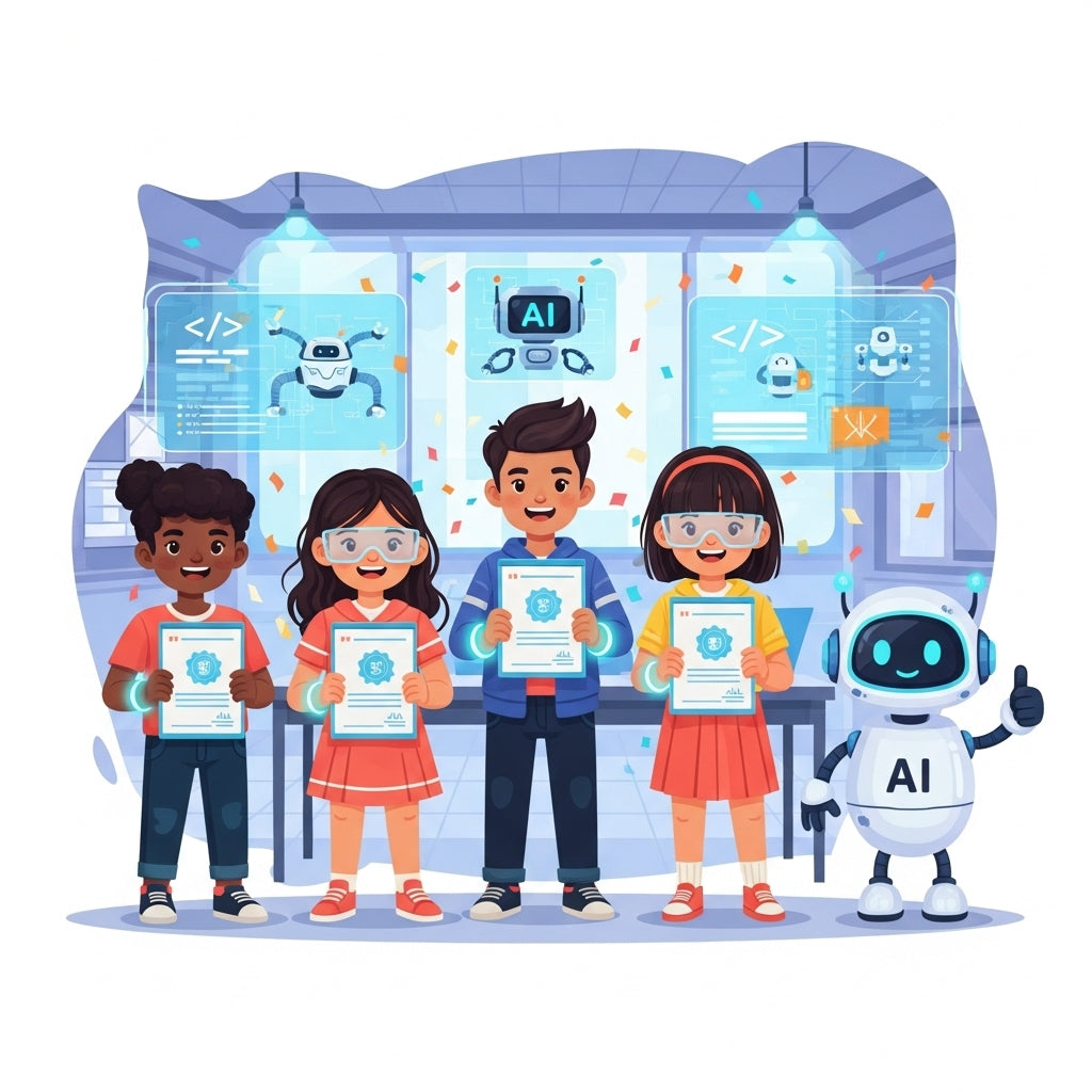 اصنع من طفلك عبقري المستقبل مع أول دورة عربية في الذكاء الاصطناعي